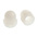 RS PRO, Plain Nylon Dome Nut, M3