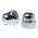 RS PRO, Bright Zinc Plated Steel Dome Nut, M3