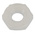 RS PRO, Plain Nylon Hex Nut, M2