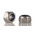 RS PRO, Bright Zinc Plated Steel Lock Nut, DIN 982, M8