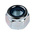 RS PRO, Bright Zinc Plated Steel Lock Nut, DIN 982, M12