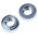 RS PRO Clear Passivated, Zinc Steel Clinch Nut, M4