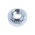 RS PRO Clear Passivated, Zinc Steel Clinch Nut, M4