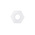 RS PRO, Plain Nylon Hex Nut, DIN 934, M2.5