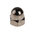 RS PRO, Plain Stainless Steel Dome Nut, M4