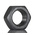 RS PRO, Galvanised Steel Hex Nut, DIN 934, M24