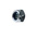RS PRO, Zinc Plated Bright Zinc Plated Steel Hex Nut, DIN 985/DIN 982, M8