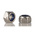 RS PRO, Plain Stainless Steel Hex Nut, DIN 985, M3