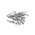 Rapid Agrafage Aluminium Rivet Set Rivet, 4.8mm