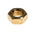 RS PRO, Plain Brass Hex Nut, DIN 934, M5