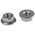 RS PRO, Plain Stainless Steel Flanged Hex Nut, DIN 6923, M6