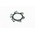 Bright Zinc Plated Steel External Tooth Lock Washer, M3