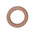 Copper Plain Washers, M6, DIN 7603A