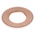 Copper Plain Washers, M10, DIN 7603A