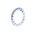 Broadcom Steel Hex Half Nut and Washers with Internal Tooth, 200 Pieces