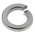 Bright Zinc Plated Steel Locking Washers, M4, DIN 7980