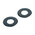 Bright Zinc Plated Steel Plain Washers, M10, M10, BS 4320