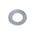 Bright Zinc Plated Steel Plain Washers, M5, BS 4320