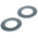 Bright Zinc Plated Steel Plain Washers, M20, BS 4320