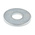 Bright Zinc Plated Steel Plain Washers, M20, BS 4320G