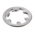A2 304 Stainless Steel Internal Tooth Shakeproof Washer, M2.5, DIN 6797J