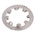 A2 304 Stainless Steel Internal Tooth Shakeproof Washer, M5, DIN 6797J