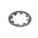 A2 304 Stainless Steel Internal Tooth Shakeproof Washer, M6, DIN 6797J