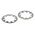 A2 304 Stainless Steel Internal Tooth Shakeproof Washer, M10, DIN 6797J