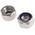 RS PRO, Plain Stainless Steel Lock Nut, DIN 985, M20