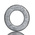 Galvanised Steel Plain Washers, M24, DIN 125A