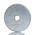Zinc Plated Steel Mudguard Washers, M5
