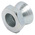 RS PRO 33Nm Bright Zinc Plated Steel Shear Nut, M10