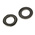 Nickel Plated Brass Plain Washers, M5