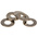 Nickel Plated Brass Plain Washers, M3, DIN 125A
