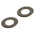 Nickel Plated Brass Plain Washers, 2BA, BS 3410