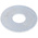 Bright Zinc Plated Steel Mudguard Washers, M10