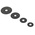 RS PRO 360 piece Steel Mudguard Washers