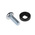 RS PRO 2 piece Nylon 66 Domed Cap & Cup Washer Kit