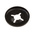 RS PRO Enamelled Steel Open Push-On Fastener for 2mm Shaft