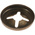 RS PRO Enamelled Steel Open Push-On Fastener for 2.5mm Shaft