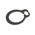 Steel External Circlip, 8mm Shaft Diameter, 7.6mm Groove Diameter