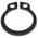 Steel External Circlip, 12mm Shaft Diameter, 11.5mm Groove Diameter