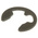 Steel E Type Circlip, 7mm Shaft Diameter
