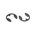Steel E Type Circlip, 9mm Shaft Diameter