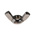 24mm Plain Stainless Steel Wingnut, M5, A2 304