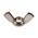 36mm Plain Stainless Steel Wingnut, M8, A2 304