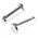RS PRO 19.05mm Bright Zinc Plated Steel Clevis Pin, 6.35mm Diameter