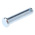 RS PRO 1 1/2in Bright Zinc Plated Steel Clevis Pin, 5/16in Diameter