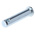 RS PRO 1 1/2in Bright Zinc Plated Steel Clevis Pin, 5/16in Diameter