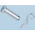 RS PRO Bright Zinc Plated Steel Retaining Clip, 8mm Diameter